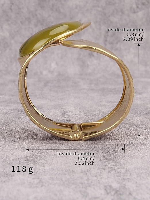 Gold Cuff Bracelet for Women Silver Beaded Bracelets Open Bangle Stackable Stretch Bead Bracelet Boho Jewelry Gifts for Wife Couple