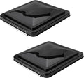 2 Packs 14 Inch RV Roof Vent Cover Replacement Vent Lid Black by Leisure+Coachworks