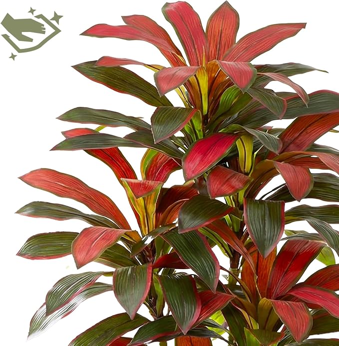 Artificial Red Dracaena Tree Indoor, 7FT Tall Fake Floor Plants - Image 7