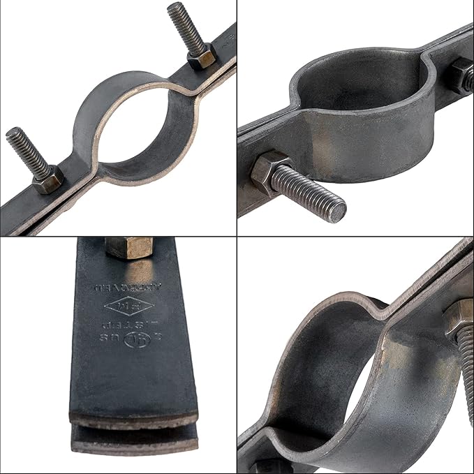 Highcraft DMST-QM04 Riser Clamp Vertical Pipe Hanger - Image 2