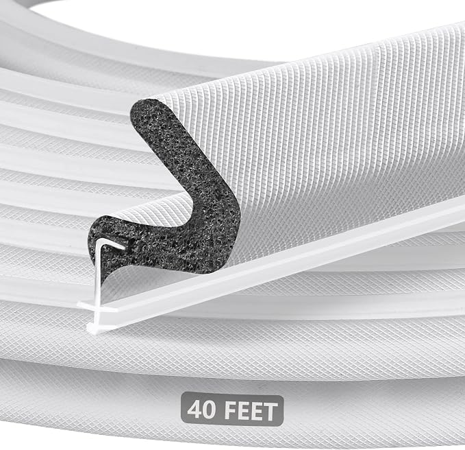 Litaibai 40 ft Kerf Weather Stripping Door Seal by Litaibai