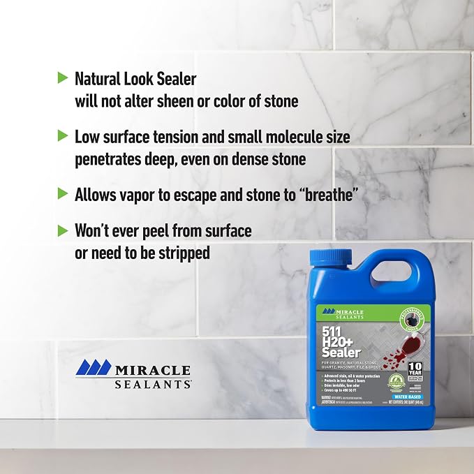 Miracle Sealants 511 H2O Plus Water-Based Penetrating Sealer, Gallon | - Image 5