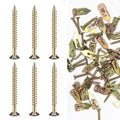4x45mm Extra Long Phillips Screws 70 PCS, Zinc Coated Steel Screws by Unknown