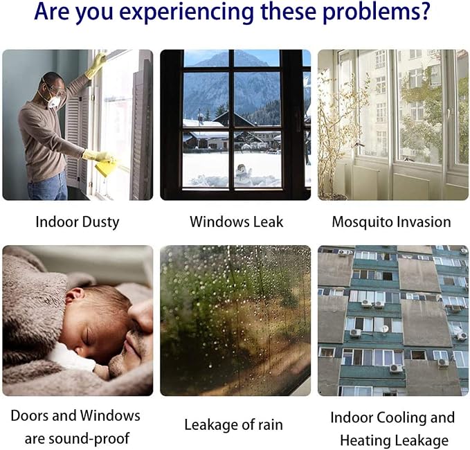 TAROSE Weather Stripping, Silicone Door Seal Strip Door, 16 Feet Long Black | - Image 4