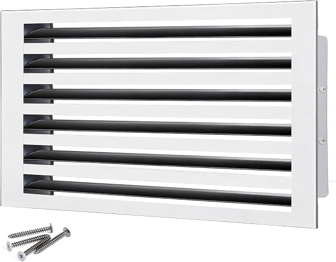 20x12 Modern AC Vent Cover, Decorative Air Vent Register Grille by Soknockk