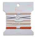 K'lani Hair Tie Bracelets for Women - Elastic Hair Bands That Double as Stylish Jewelry - Celebrate - Large