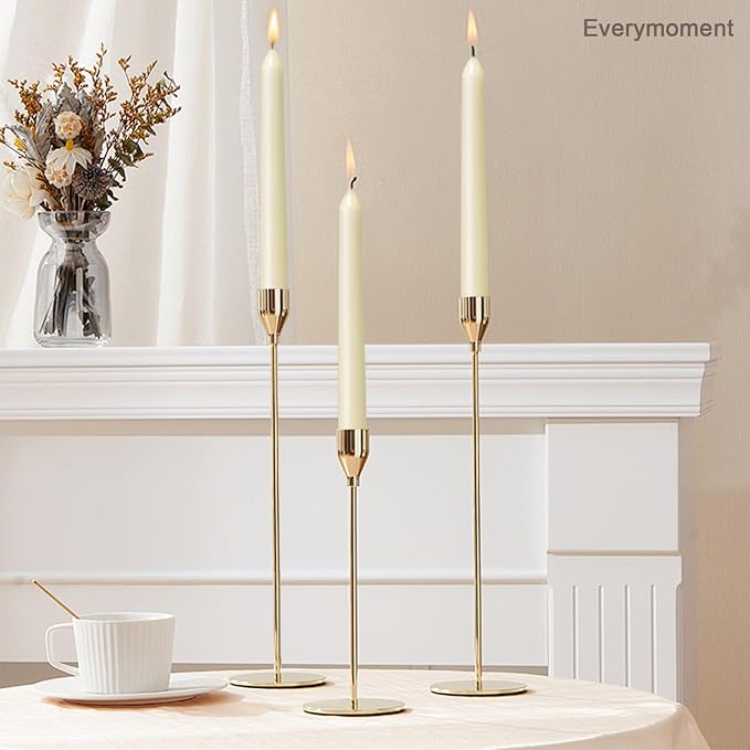 Everymoment Ivory Taper Candles - Image 5