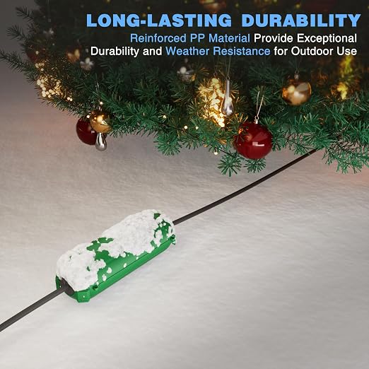 9 Pack Outdoor Waterproof Extension Cord Safety Cover, - Image 7