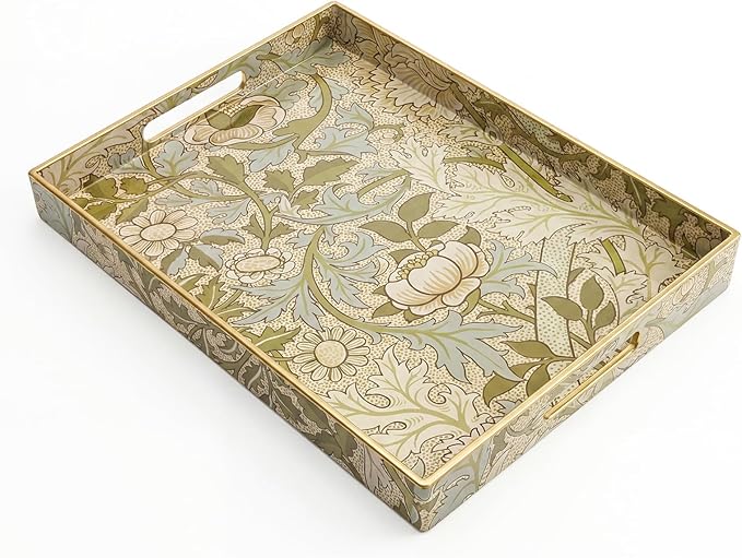 AGIOTA Coffee Table Trays for Living Room Serving Tray by ServingCustomersBornforQuality