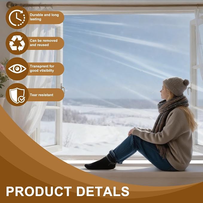 Adjustable Window Insulation Kit - Image 8