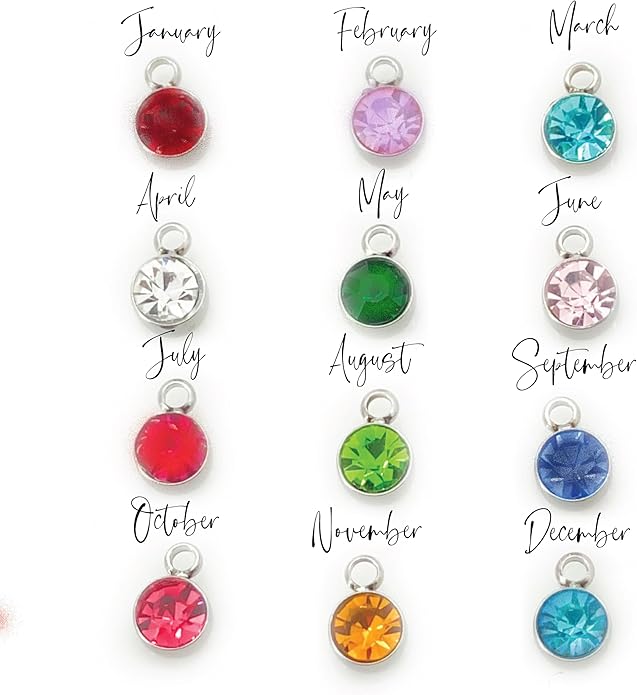 Personalized Birthstone Necklace | Custom Name Necklace | Girlfriend Gift | Friend Necklace for Women | Kinsley Birthstone Necklace Custom KINSLEY-BS-DISC