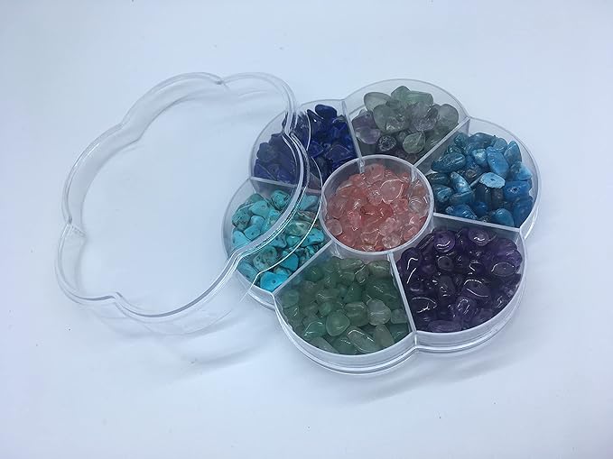 Gemstone Beads Natural Irregular Shaped Stone Chips Crystal Energy Healing Power for Jewelry Making(7 Material)
