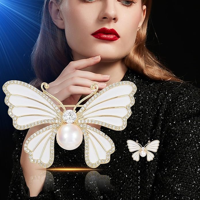 Animal Brooch for Women Girls Rhinestone Animal Brooch Lapel Pin Jewelry Gift for Mom Wife