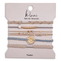 K'lani Hair Tie Bracelets for Women - Elastic Hair Bands That Double as Stylish Jewelry - Wonder - Large