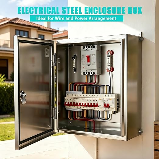 Yongchen Electrical Enclosure 12x12x8 Inch 304 Stainless Steel Enclosure IP66 - Image 6