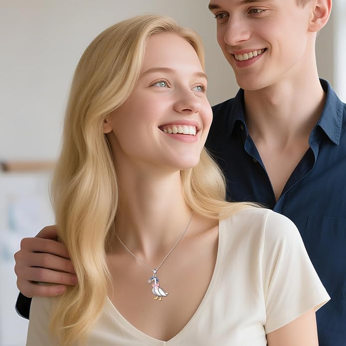 Animal Necklace for Women Necklace 925 Sterling Silver Cute Animal Pendant Necklaces Jewelry Gifts