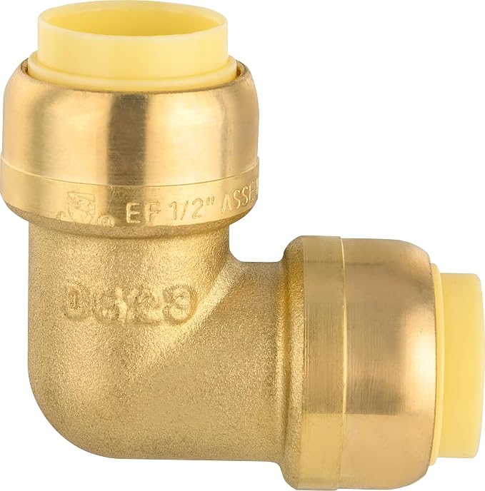 20piece EFIELD 1/2-inch 90-Degree Elbow, Push-Fit Brass Fittings | Connect - Image 3
