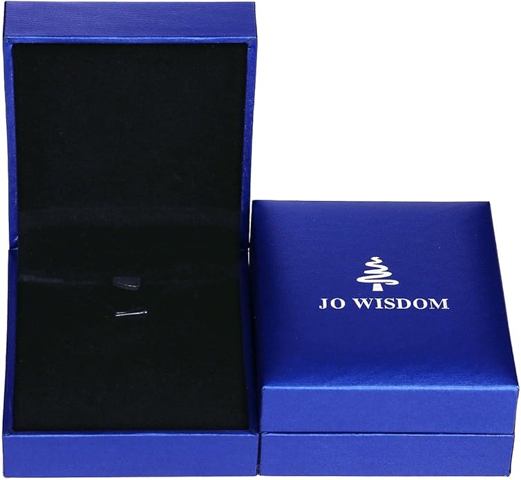 JO WISDOM Celtic Knot Infinity Jewelry Set for Women 925 Sterling Silver Aquamarine Dangle Drop Leverback Earrings March Birthstone Necklace Pendant Gemstone Jewelry