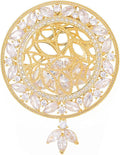 Brooch Pins For Women Fashion, Flower Brooches Jewelry For Women Floral Series Brooches And Pins Designer Lady's Costume
