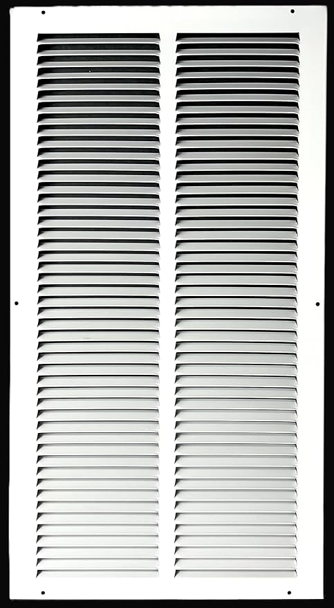 Fits 12x24 Duct Opening Stamped Steel Return Air Grille Vent Cover Grille by KumpelAire