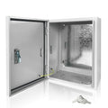 Electrical Box 16 x 12 x 6 Inch Indoor Outdoor Electrical Enclosure Box Steel by Fsehyue