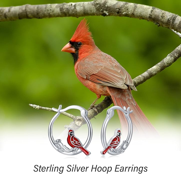 JUSTKIDSTOY Hypoallergenic Panda/Unicorn/Hummingbird/Dolphin Hoop Earrings for Women 925 Sterling Silver Animal Huggie Hoop Earrings Jewelry Gifts for Sensitive Ears