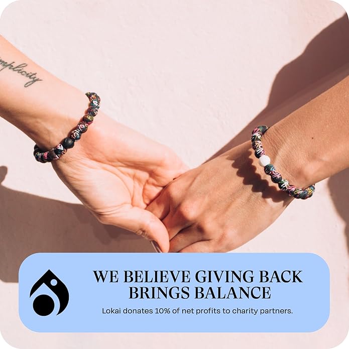 Lokai Bead Bracelets - Colorful Boho Beaded Healing Bracelets for Women & Men - Unique Meaningful Gift For Women & Men For Christmas, Stocking Stuffers