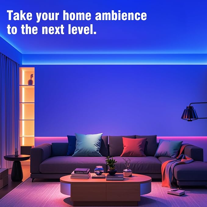 VOLIVO 300FT LED Strip Lights for Bedroom RGB Color Changing | Ultra Long LED - Image 3