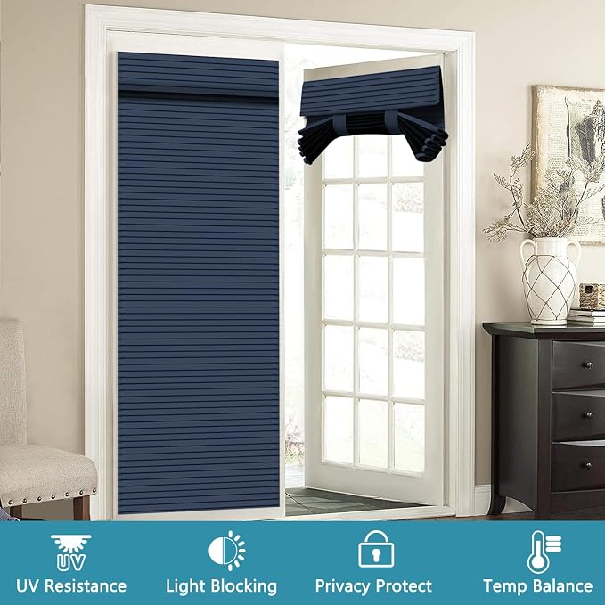 Muamar French Door Curtains, Privacy Window Curtains, 30 X 70 Inch Blackout - Image 7