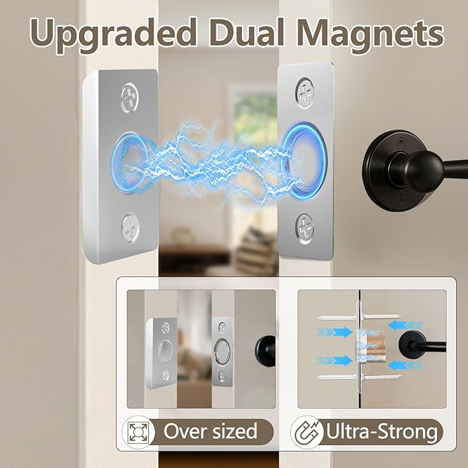 Tonitrui Upgraded Strong Magnetic Door Catch, Replacement - Image 2