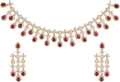 TARINIKA Gold Plated Alina Delicate CZ Necklace Set with Drop Earring Jewelry Sets for Women Perfect for Casual Occasions Classic Indian Necklace Cubic Zirconia, 1 Year Warranty*