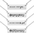 Ralukiia I Have Been Changed for Good Best Friend Necklace for 2, Wicked Friendship Jewelry, BFF Gift Set