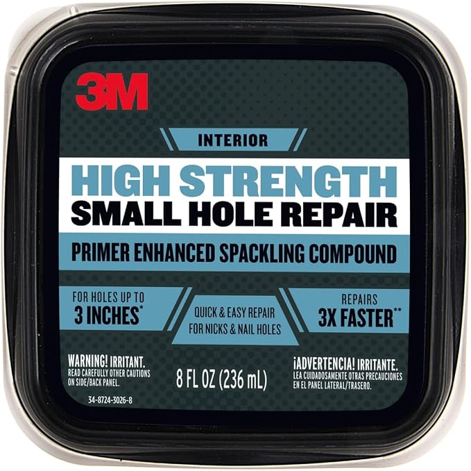 3M High Strength Small Hole Repair, 8 oz | Small Hole Repair Primer Enhanced - Image 2