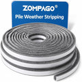 ZOMPAGO Brush Weather Stripping Door Window Sealing, 0.2 in x0.4 x 32.8 FT | by ZOMPAGOTape