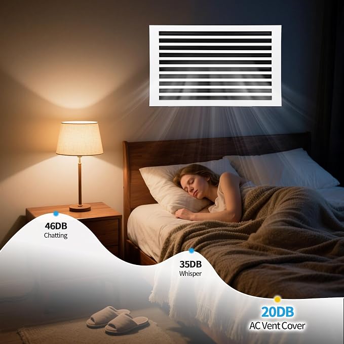 30x20 Modern AC Vent Cover, Decorative Air Vent Register Grille - Image 7
