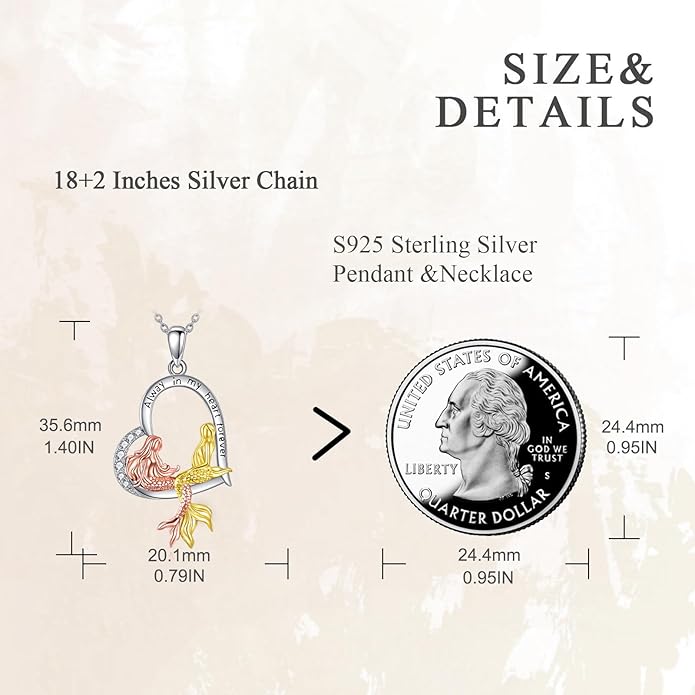 TIGER RIDER Ocean Necklace Sterling Silver Starfish Pendant Necklace Cubic Zirconia Starfish Jewelry Birthday Gifts for Women Ocean Lovers