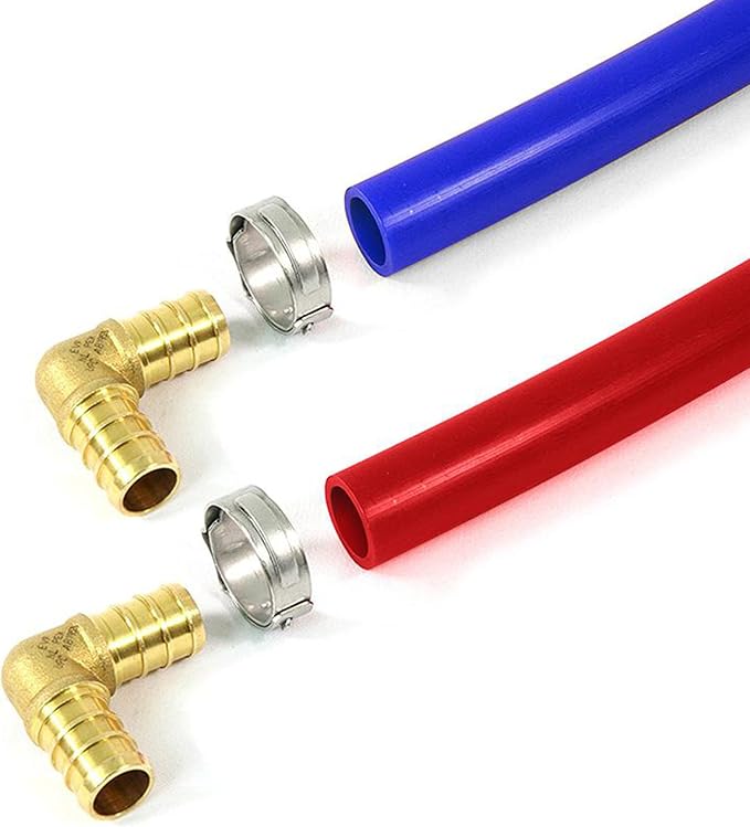 Bates- 1/2" PEX Cinch Clamp Rings, 50 Pack, Stainless Steel, PEX Pipe Clamps - Image 7