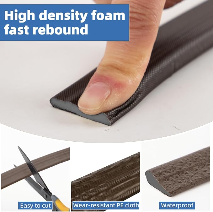 196”Wedge Weather Stripping Door Seal Strip - Image 5