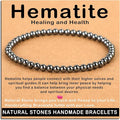 AD Beads Handmade Gemstone Stretch Elastic Bracelet Crystal Healing Reiki Nature's Beauty and Spiritual Essence Unisex