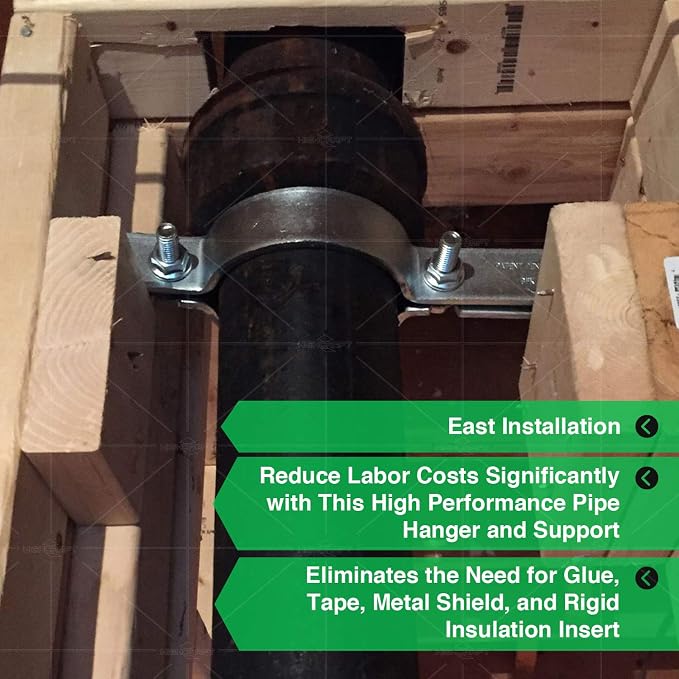 Highcraft DMST-HF08 Riser Clamp; Vertical Pipe Hanger - Image 5