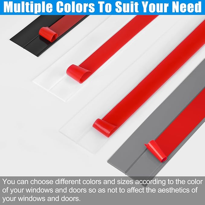 Draft Seal Tape for Doors and Windows 2 in x 20 Ft Silicone Weather Stripping - Image 4
