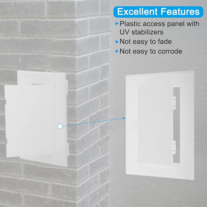 PATIKIL 8x6 inch Removable Hinged Access Panel - Image 3