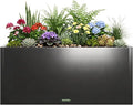Metal Planter Box 32 Inch Outdoor, Galvanized Steel Raised Garden Bed | by Unknown