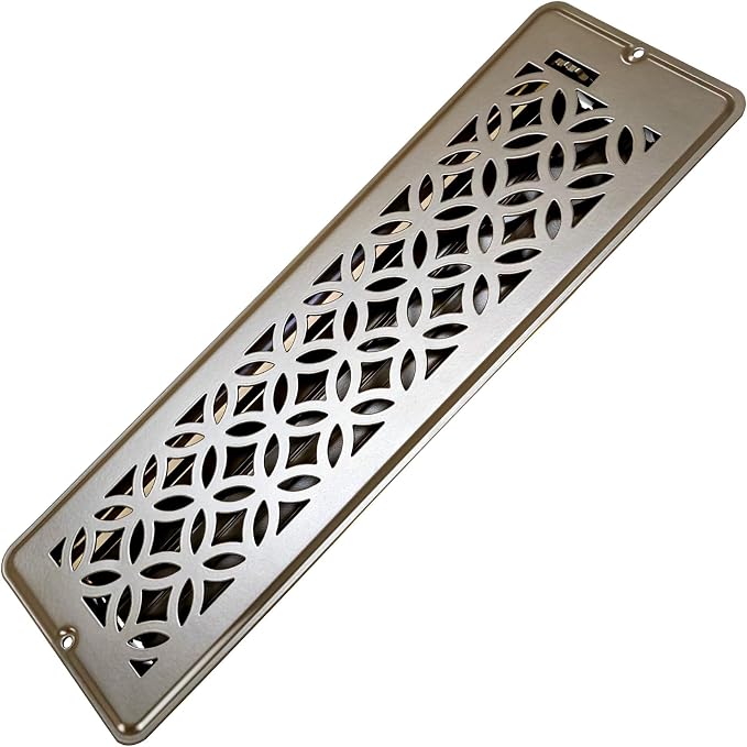 4x14 Floor Register, AC Vent Cover, Floor Vent Cover, Air Vents, All Steel by Unknown