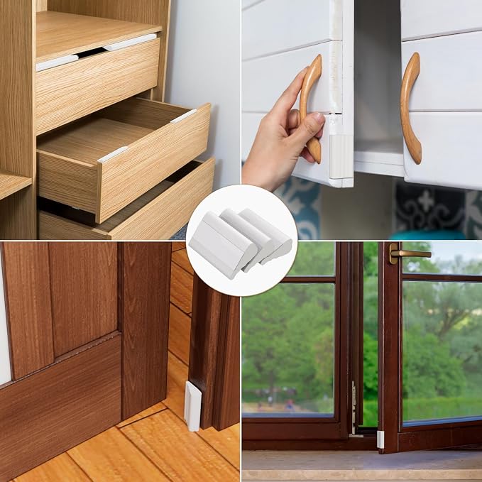 Kneelisa 2Pcs×196” Wedge-Shape Foam Window Weather Stripping Door Seal | - Image 6