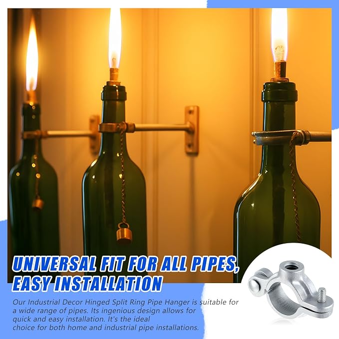 20 Pack 1/2" Split Ring Pipe Hanger - Image 5