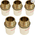 Midline Valve CSDQN200-OM-5 Male x CPVC Adapter Transition Pipe Fitting; by MidlineValve
