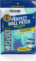 Wall Patch Repair Plate by SD Home, 2-5” Hole Repair Patch, Easy & Quick DIY by SDHomeProducts