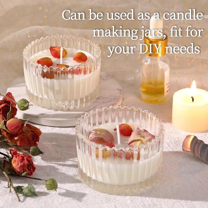 HAVITI 24 Pcs Large Tea Light Holders, Votive Candle Holders - Image 6