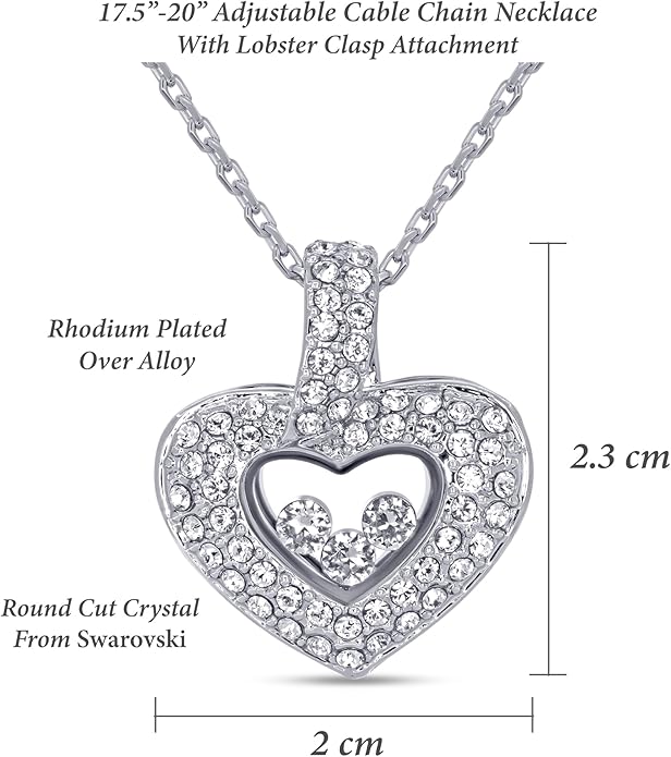 TRYNDI To My Daughter Necklace from Dad - Christmas Gifts for Daughter, Granddaughter, Daughter-In-Law, Women's Jewelry Gifts for Women Birthday, Valentine's Day, Mother's Day